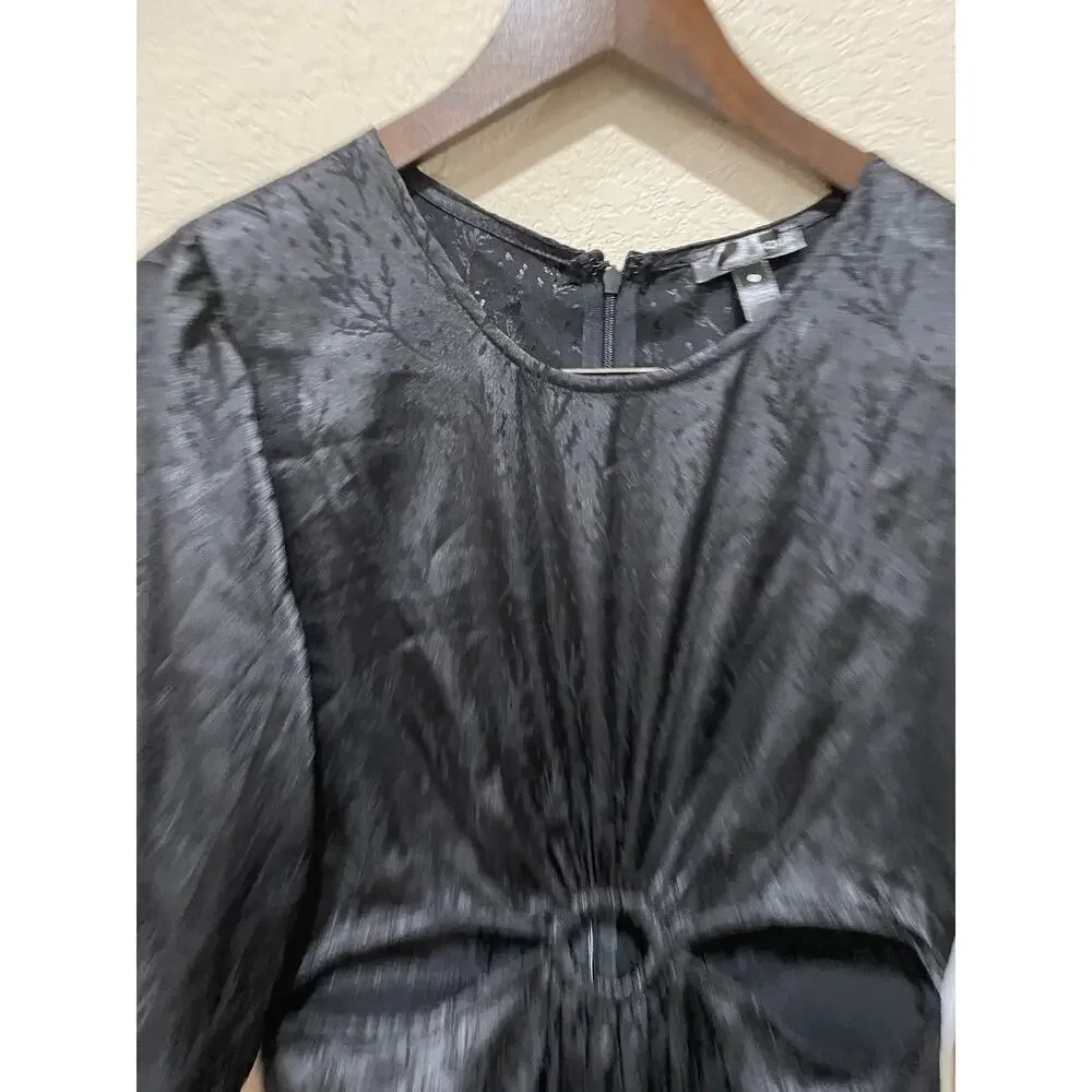 AQUA Cutout O‎ Ring Midriff Dress Size small